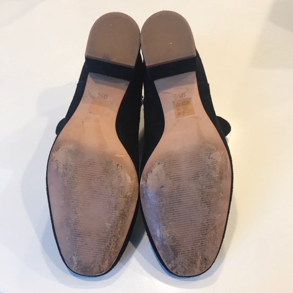 Madewell Walker Chelsea Boots Black Suede VGUC 9.5 - Picture 7 of 8